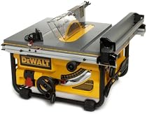 DEWALT DW745 Heavy Duty 10-Inch Compact Job Site Table Saw with 16 Inch Max Rip Capacity