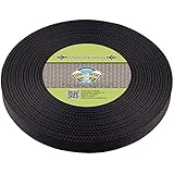 Country Brook Design&reg; 1 Inch Black Polypro Webbing, 25 Yards