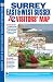 Surrey, East & West Sussex Visitors Map (A-Z Visitors Map)