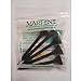 Martini Golf Tees - 3 1/4'' Virtually Unbreakable, Pack of 5 - Black