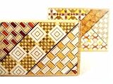 Japanese Yosegi Puzzle Box 4-Sun 12 Moves