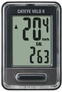 CatEye Velo 9 Bicycle Computer CC-VL820 (Black)