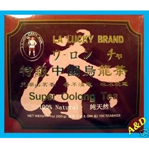 SUPER OOLONG TEA WEIGHT LOSS WULONG DIET 100 BAGS