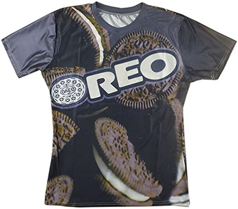 Madinidia Womens Harajuku Short Sleeve Oreo T-shirt 3d Sport Tee T Shirts (S)