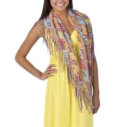 Xhilaration Square Diamond Print Wrap - Red (pre-order)