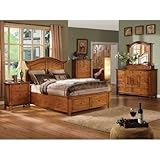 Roswell Storage Bedroom Set (King) by World Imports