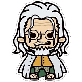 ワンピース×PansonWorks《レイリー》Bigステッカー☆キャラクターグッズ通販☆