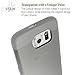 Samsung Galaxy S6 Case, VENA [vSkin] Ultra Slim Protection [1.4mm Thin] TPU Case Cover for Samsung Galaxy S6 (Smoke Black)