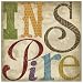 Inspire Art Poster Print by Suzanna Anna, 13x13