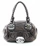 Guess Luster Tuape Top Zip Taupe Ladies Handbag Purse
