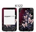 Taylorhe Skins Amazon Kindle 3 Skin / decal Pink Butterflies