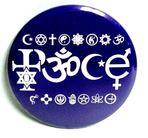 Click here to buy Peace~ Peace Sign~ Peace Sign Button~ Approx 2.