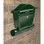 Green Post and Newspaper box / Postbox / Post box