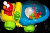Sesame Street Elmo Corn Popper Small Car Toy