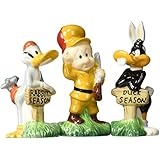 Westland Giftware Magnetic Ceramic Salt and Pepper Shaker Set, Hunting Season, Multicolor