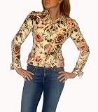 Dolce & Gabbana Floral Beaded Jacket Blazer. S