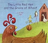 Little Red Hen and the grains of wheat