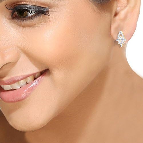 Silvora Women's Gold Plated "Vedanshi" Mangalsutra Earring Set [Jewelry]