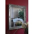 Spiegel Wandspiegel barock antik silber 37 x 47 cm