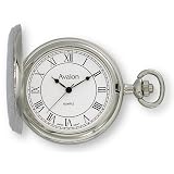 Avalon Classic II Series Silver Tone Pocket Watch w Chain # 1442SL by Avalon