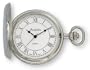 Avalon Classic II Series Silver Tone Pocket Watch w/ Chain # 1442SL