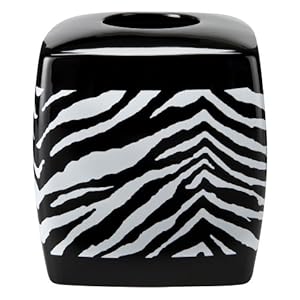 Zebra Tissue Box Cover