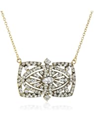 Yochi Art Deco Statement Necklace