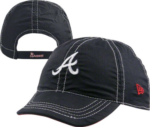 Atlanta Braves Infant & Toddler Mesa Flip Reversible New Era Adjustable Hat