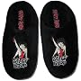 Betty Boop "Leg Kick" Women's Black Terrycloth Slippers