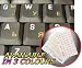 BULGARIAN KEYBOARD STICKERS ON TRANSPARENT BACKGROUND WITH YELLOW LETTERING FOR DESKTOP, LAPTOP AND 