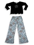 Anita G - Girls Long Sleeved Pant Set, Brown, Lt. Blue