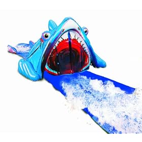 3D Shark Bite Water Slide