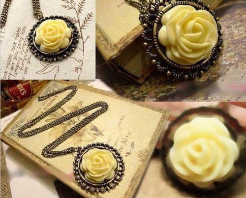 Mokingtop Fashion New Lady Women Long Necklace Chain Pendant Sweater Coat Necklace (Style Flower)