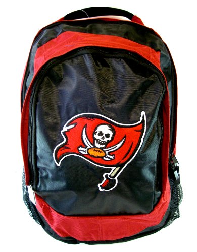 NFL Tampa Bay Buccaneers Backpack - Full Size Sports Backpack