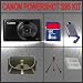 Canon PowerShot S95 Digital Camera + Huge Accessories Package Including 8GB SDHC Memory Card + High Capacity Replacement Lithium-Ion Battery + Hi-Speed SD Card Reader + Carrying Case + Table Top Tripod Kit
