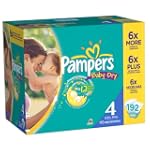 Pampers Baby Dry Diapers Economy Pack...