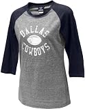 Dallas Cowboys Women's True Grit Tri Blend Raglan T-Shirt