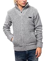 BIAGGIO Chaqueta Punto (Gris Claro)