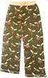 Don't MOOSE with Me! Womens Pajama Pants Cotton Knit