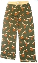 Don't MOOSE with Me! Womens Pajama Pants Cotton Knit