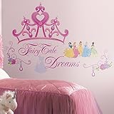 Roommates Rmk1580Gm Disney Princess Crown Peel & Stick Giant Wall Decal