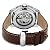 Bulova Men's 96A108 Automatic Mechanical Strap Brown Dial Watch from Bulova