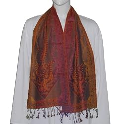 Mens Scarf Muffler Pure Wool Gifts Him Handmade In India 12 x 60 inches