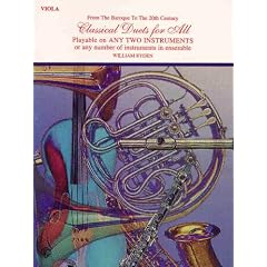 Classical Duets for All (from the Baroque to the 20th Century): Viola (Classical Instrumental Ensembles for All)