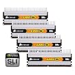 Corsair Q2X8G6400C4DHX PC2-6400 Arbeitspeicher 8 GB (800 MHz, CL4, 4 x 2 GB) DDR2 SDRAM