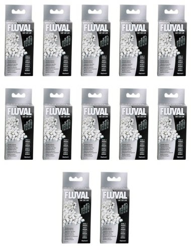 Hagen 12-Pack Fluval Underwater U2 U3 U4 BioMax Media for Aquarium Filter