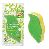 3M スコッチ・ブライト 小鳥のかたちのキッチンスポンジ グリーン TR61KG