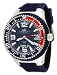 Adee Kaye #AK2230-M Men's Oversized Rubber Strap 100M Sports Watch