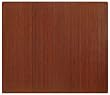 Anji Mountain AMB24043 Roll-Up Bamboo Chairmat, 48-Inch by 60-Inch, 5mm Thick, No Lip, Dark Cherry