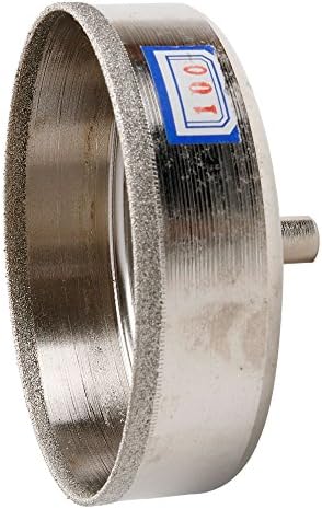 Diamond Coated Hole Saw Drill Bits, 100mm, for Glass Tile Ceramic Marble